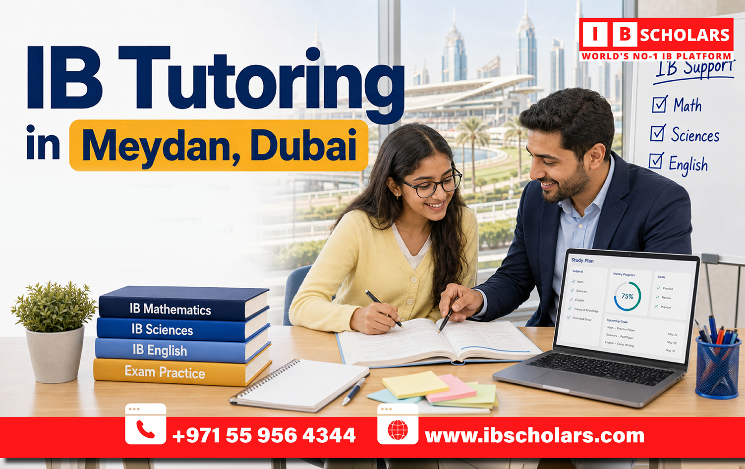 IB tutoring in Meydan, Dubai