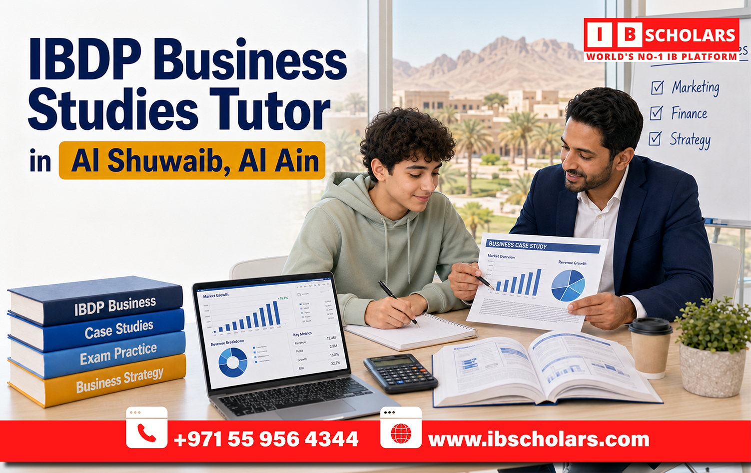 IBDP Business Studies Tutor in Al Shuwaib