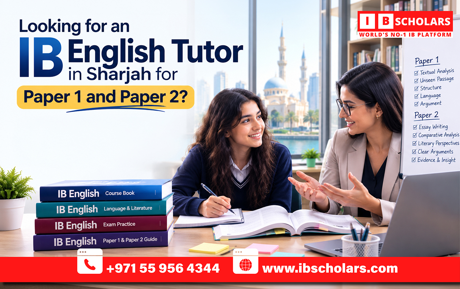 IB English Tutor in Sharjah