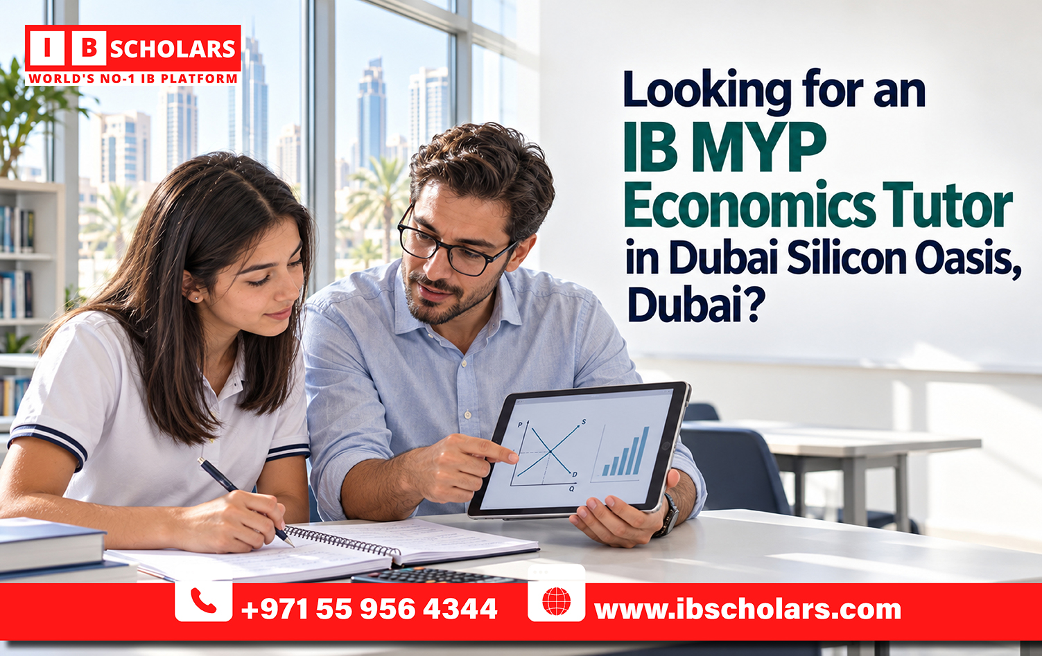 IB MYP Economics Tutor in Dubai Silicon Oasis
