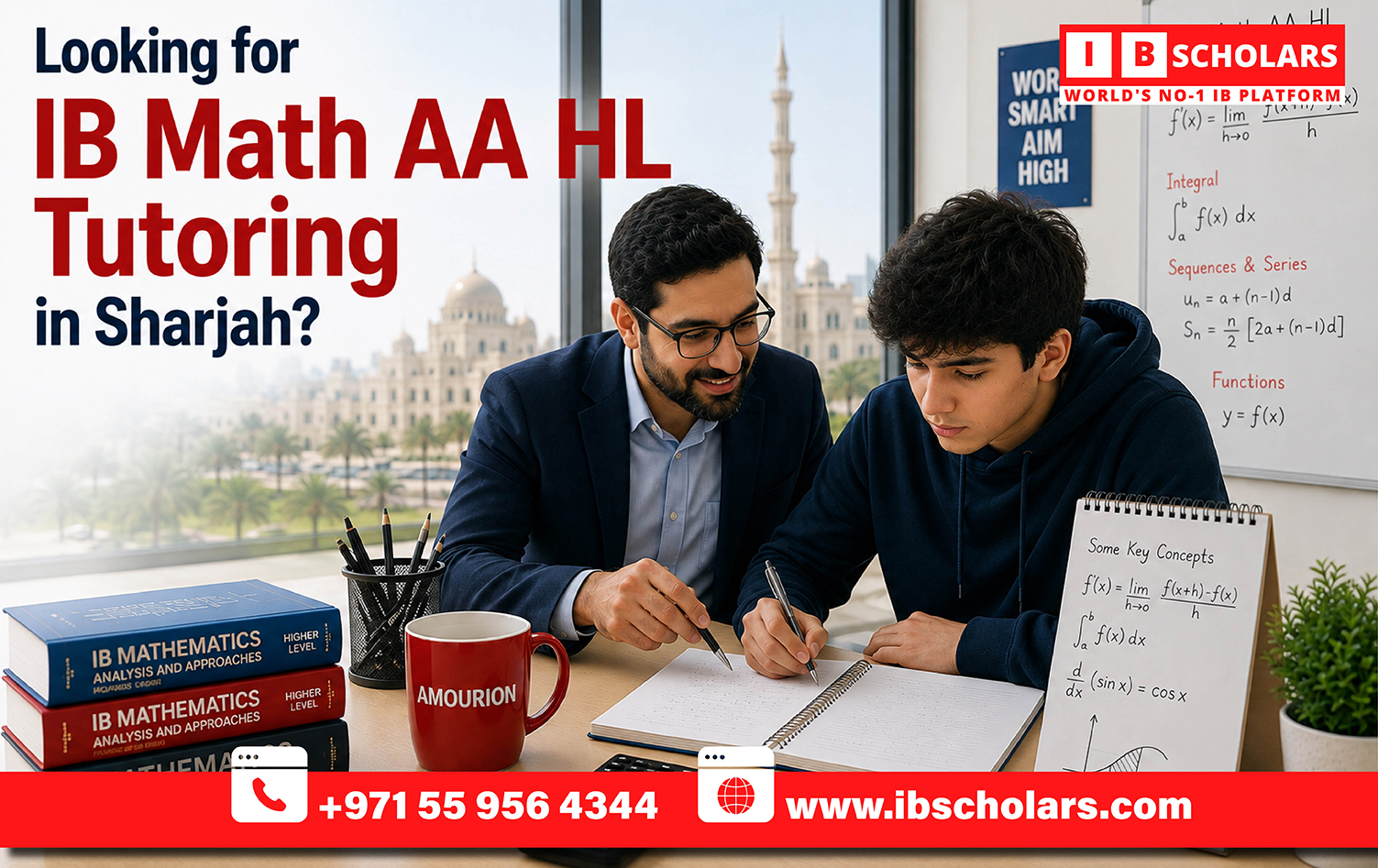 IB Math AA HL tutors in Sharjah