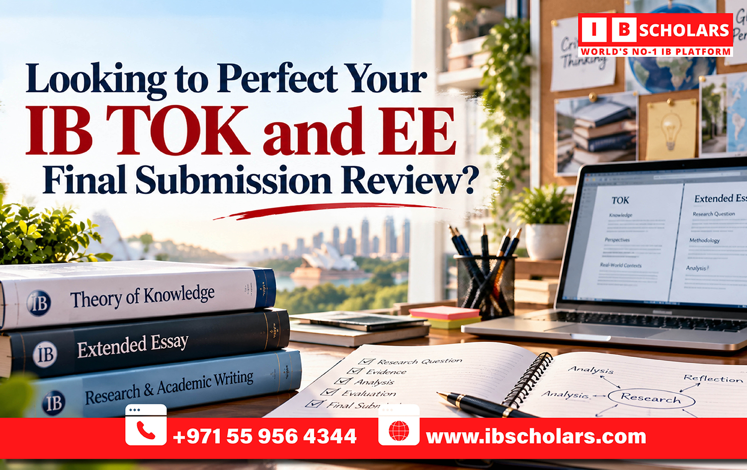 IB EE writing expert Dubai