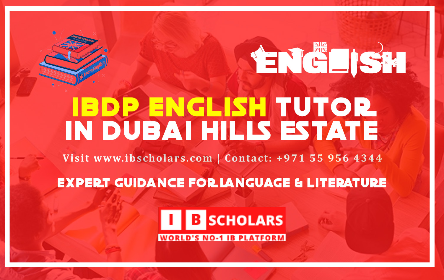 IBDP English Tutor in Dubai Hills Estate, Dubai